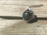 Labradorite Sterling Silver Ring